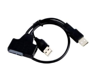 Gembird Adapter USB(M)+Power -> SATA Slim SSD (na kablu) - 392917 - zdjęcie 1